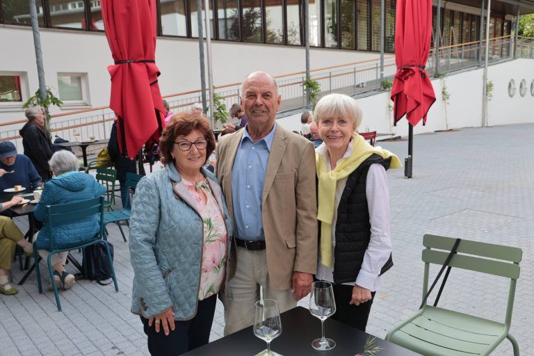 Angelika Egel, Armin Ammann und Christa Grabher.