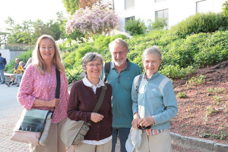 Eveline Czykneypski, Angelika und Manfred Maurer, Monika Heinzle.