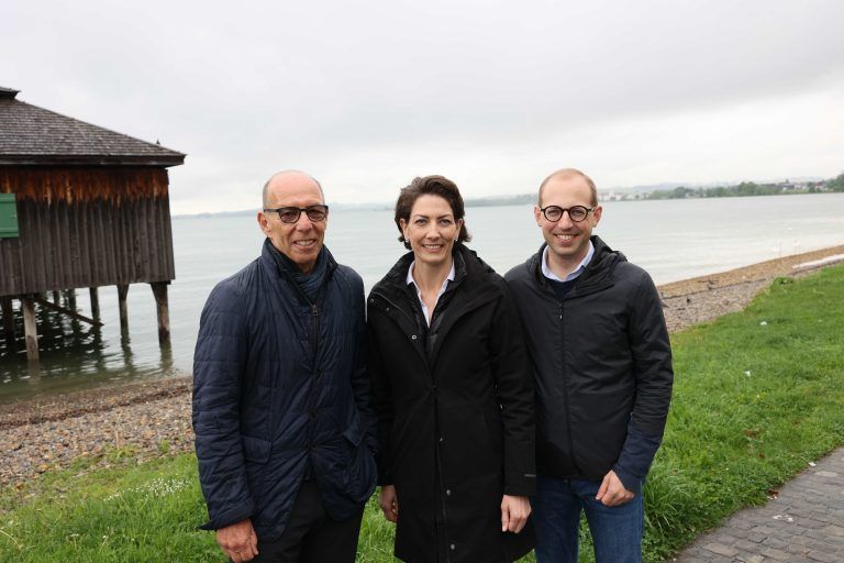 StR. Michael Rauth, Abgeordnete Veronika Marte und Raphael Wichtl.