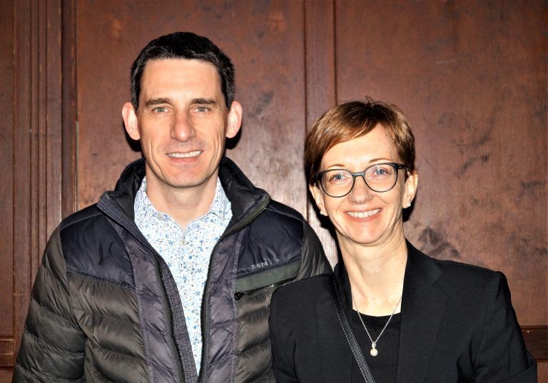Reinhard Pfefferkorn (Penexia) und Erna Pfefferkorn (Rosenegg Apotheke Bürs).