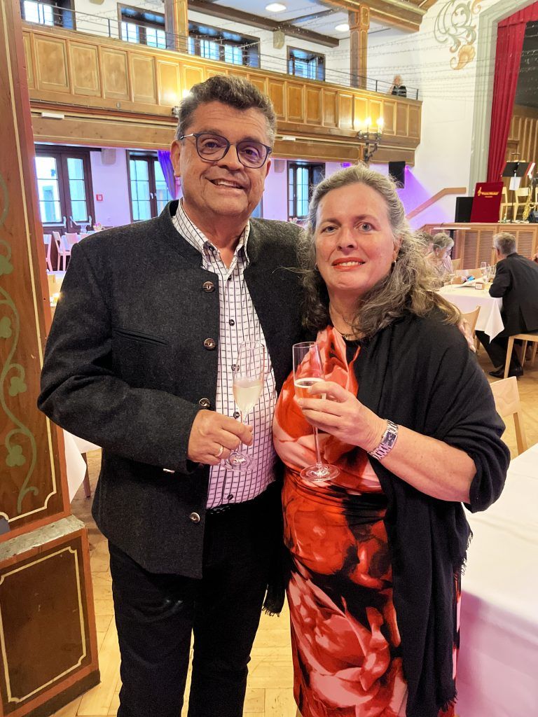 Ruth und Wolfgang Laner waren unter den Partygästen.