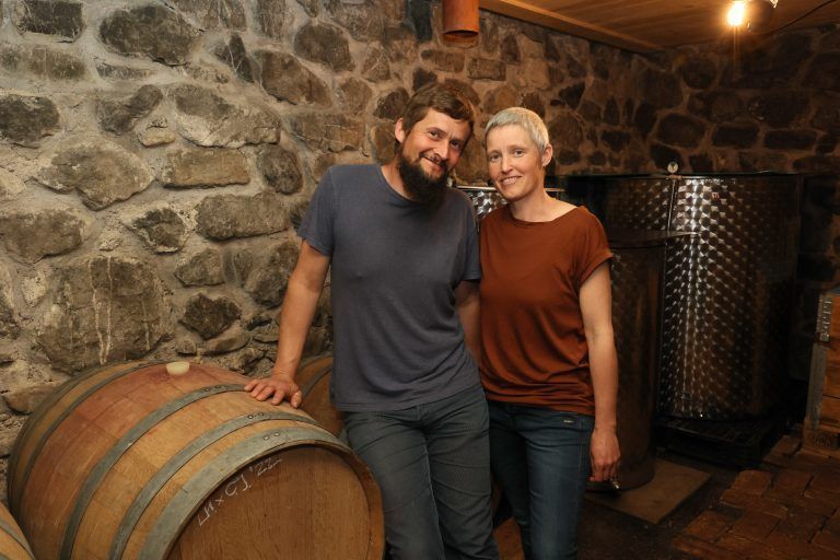 Martin Reutz und Nicole Bachmann.
