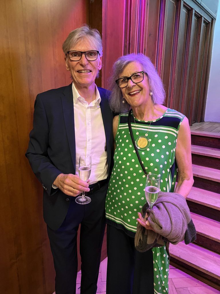WKV-Präsident Wilfried Hopfner und Rita.