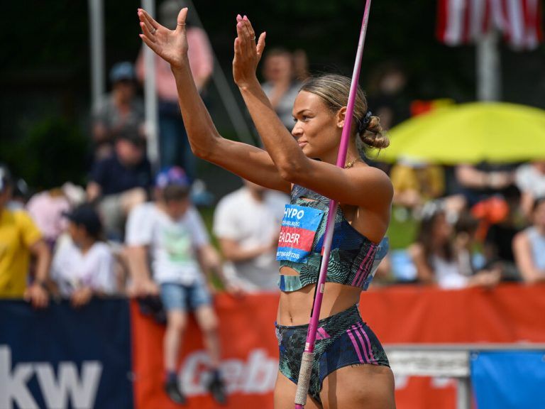Anna Hall sorgte aus sportlicher Sicht für die Highlights.Gepa