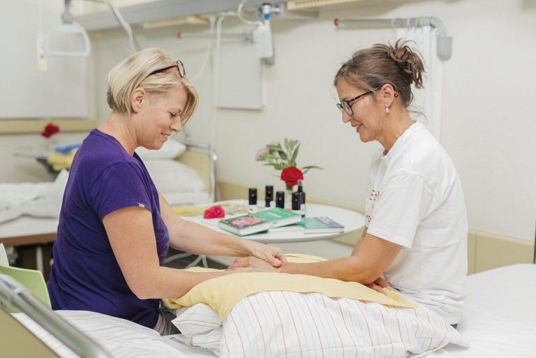 Aromatherapie wird auch im Dornbirner Krankenhaus eingesetzt.
