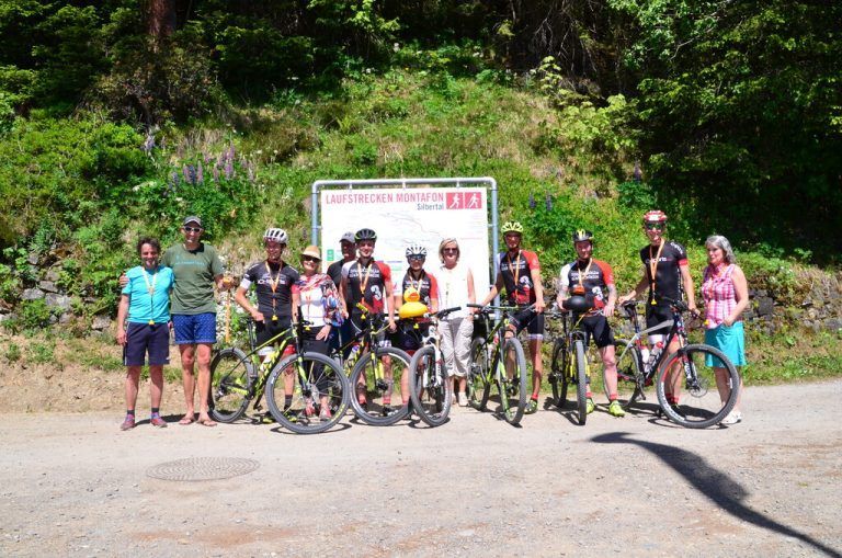 Beim ersten Mal 2017 radelte eine Gruppe des Montainbike-Club Montafon mit. Sie tritt auch heuer in die Pedale.