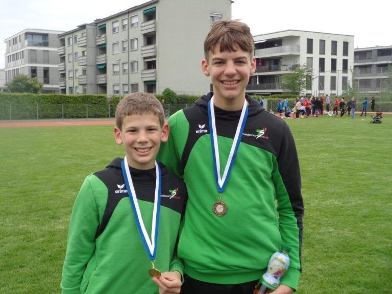 Ben und Alex waren mit dabei beim Sprint-Meeting in Lauterach.Turnerschaft Weiler