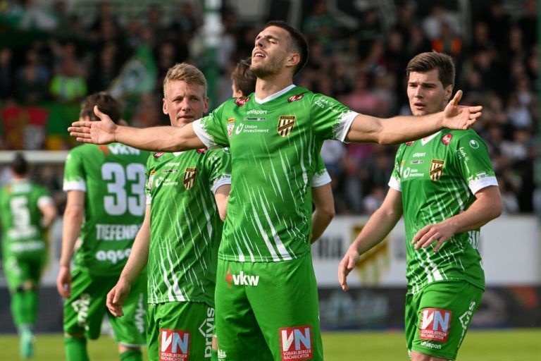 Darijo Grujcic erzielte gegen die SV Ried seinen zweiten Saisontreffer. Gepa