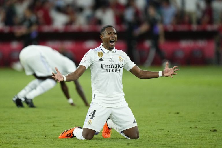 David Alaba ist zurück und kann mit Real Madrid sogleich den spanischen Pokalerfolg feiern.afp