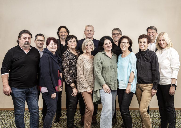 Einige Mitarbeiter wurden in die Pension verabschiedet.