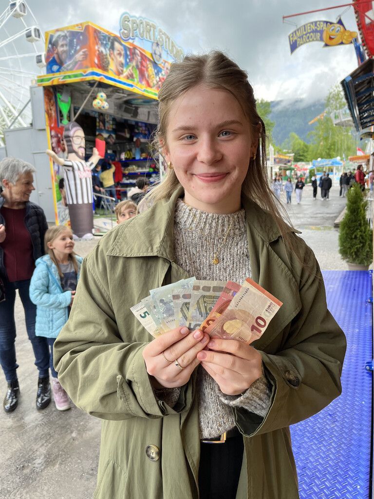 Selbstversuch auf dem Frühlingsfest