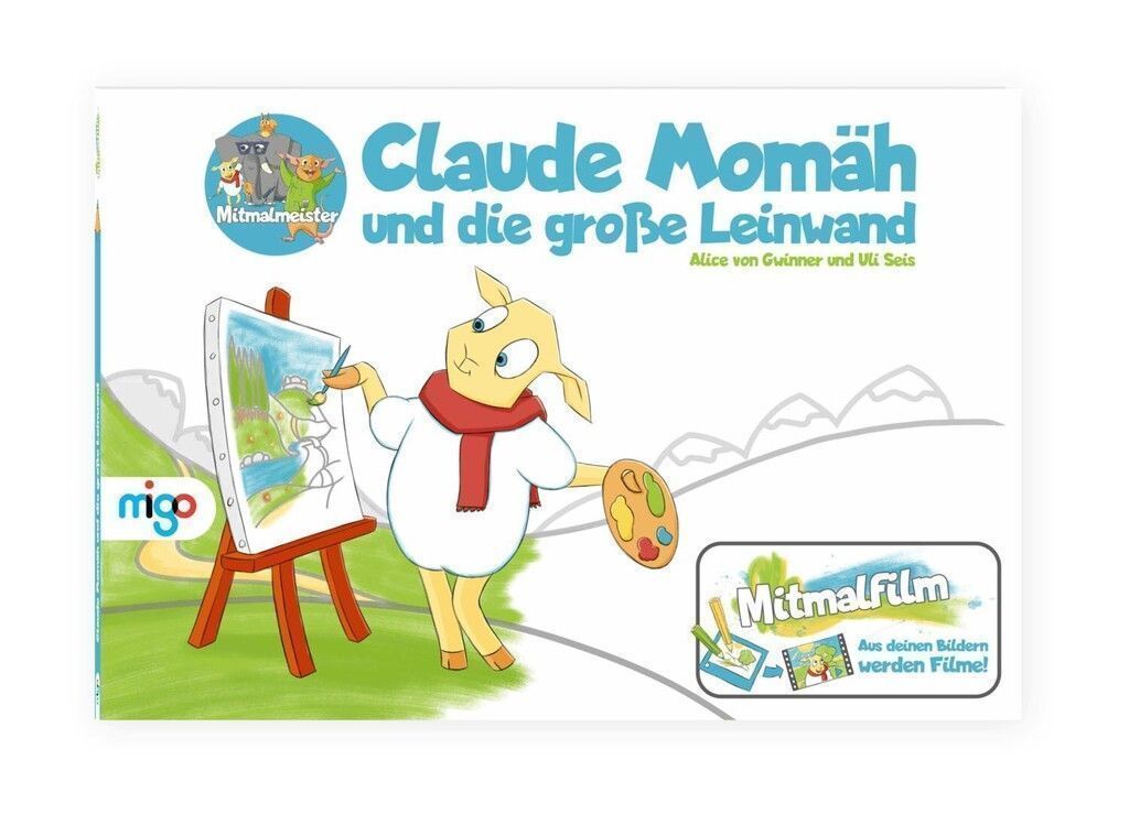 Kinder malen einen Trickfilm