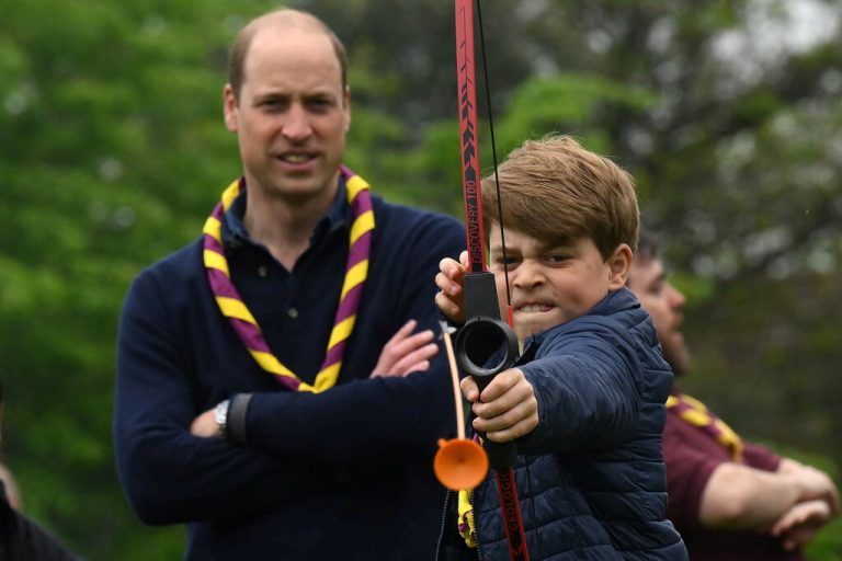 Junge Royals halfen beim "Big Help Out"