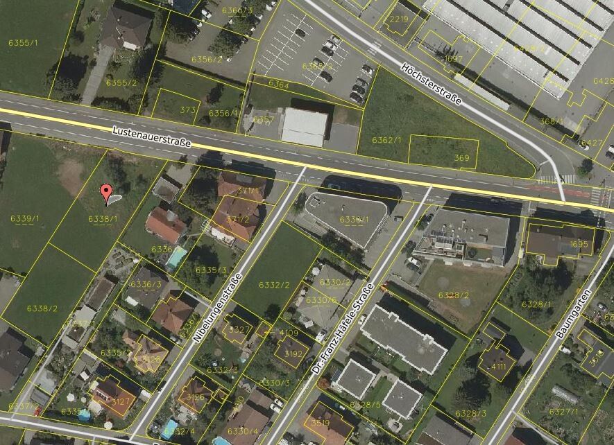 Grundstück in Dornbirn um 1,35 Millionen Euro verkauft