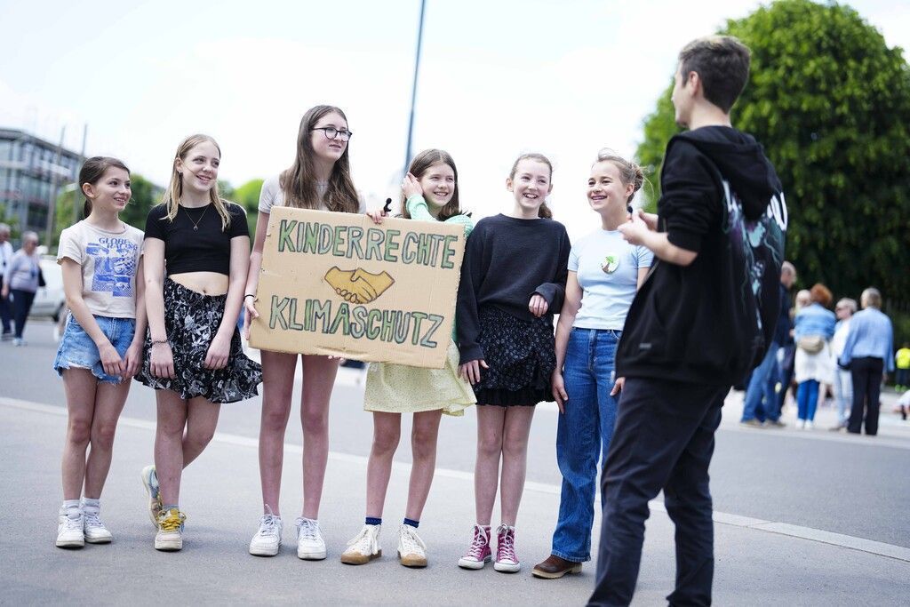 Fridays For Future fordert Klimaschutz als Kinderrecht