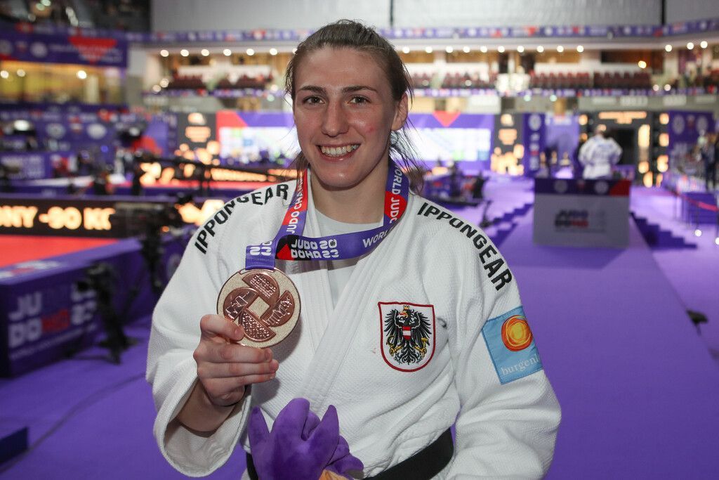 Silbermedaille  für Polleres