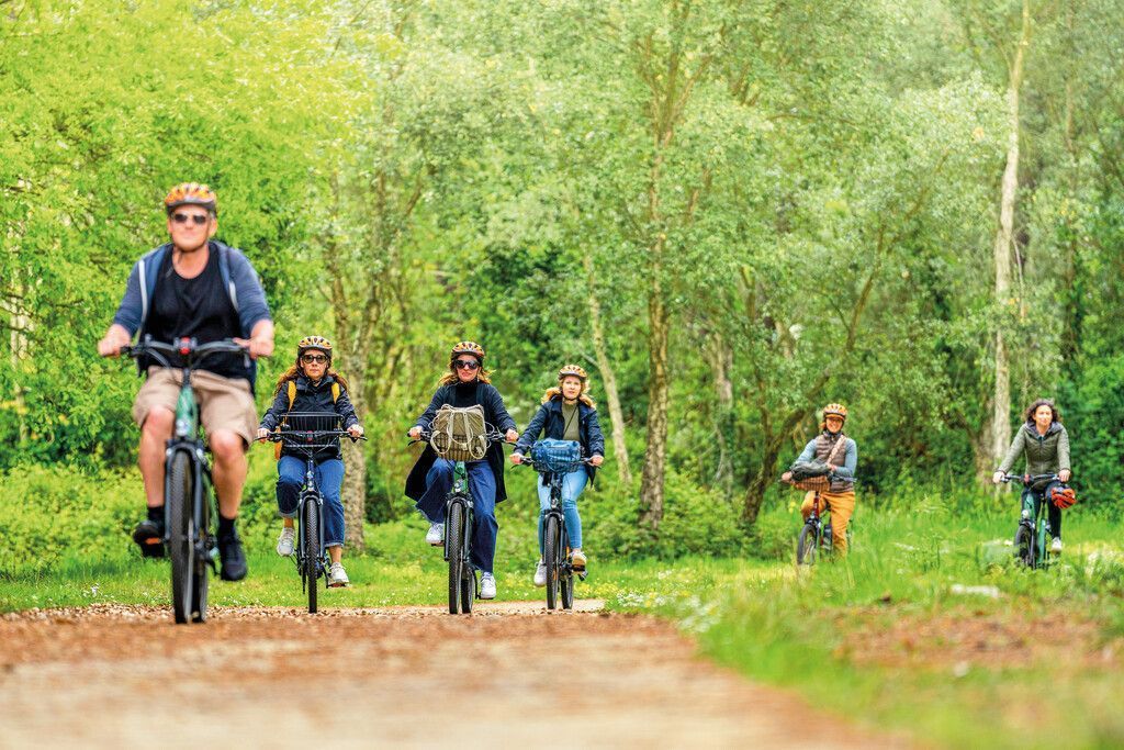 Eine Fahrradtour entlang der Küste