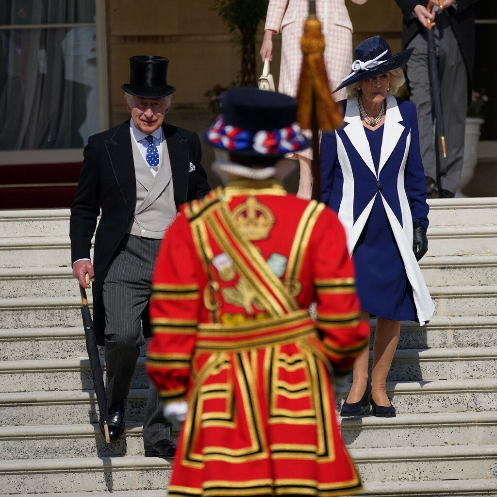 Royale Gartenparty vor der Krönung