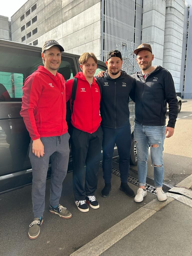 „Taxi Rossi“ bringt  Quartett zum WM-Flieger