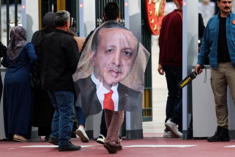 Nach Erdogans Wahlsieg wurde in Ankara gefeiert.AFP
