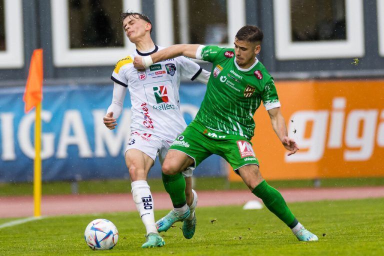Nemanja Motika (20) erzielte seinen ersten Treffer in der Bundesliga. gepa