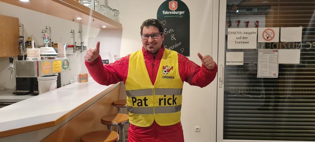 Patrick, die gute Seele des FC Nüziders