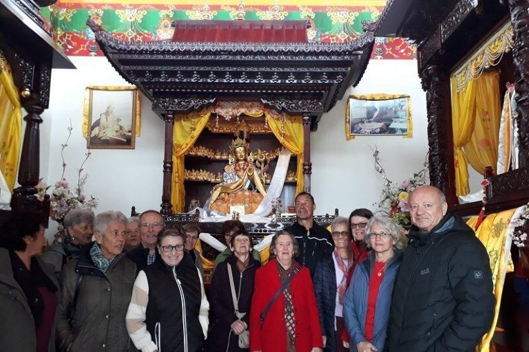 Pensionistenverband Rheindelta zu Besuch im Tibetischen Zentrum Frastanz. PVÖ