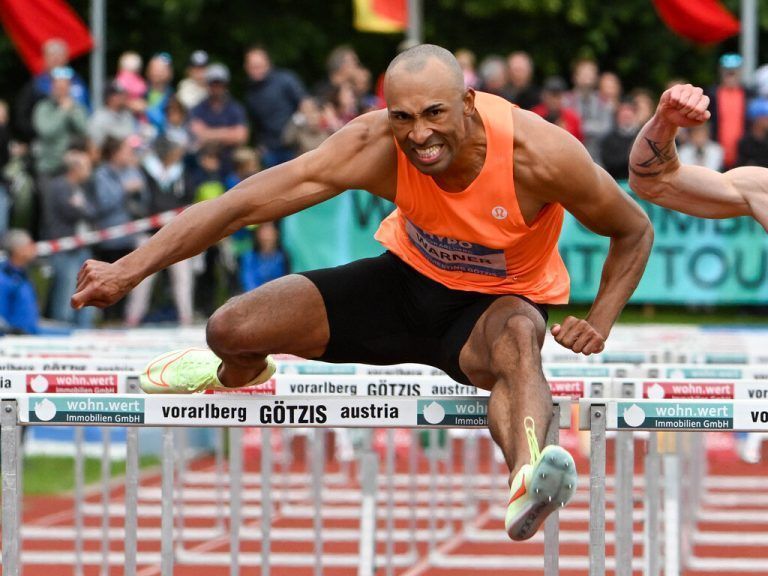 Rekordchampion Damian Warner, Sieger der letzten sechs Auflagen des Hypomeetings, wird auch bei der 48. Auflage am 27./28. Mai wieder der große Gejagte im Zehnkampf sein. GEPA