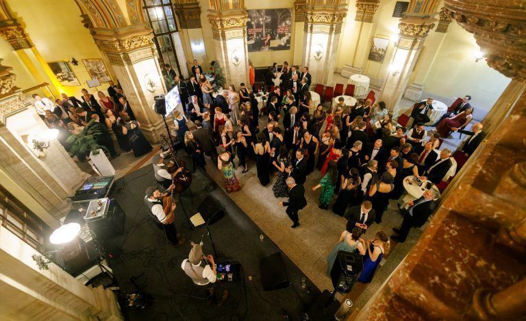 Die Stimmung war ausgelassen.