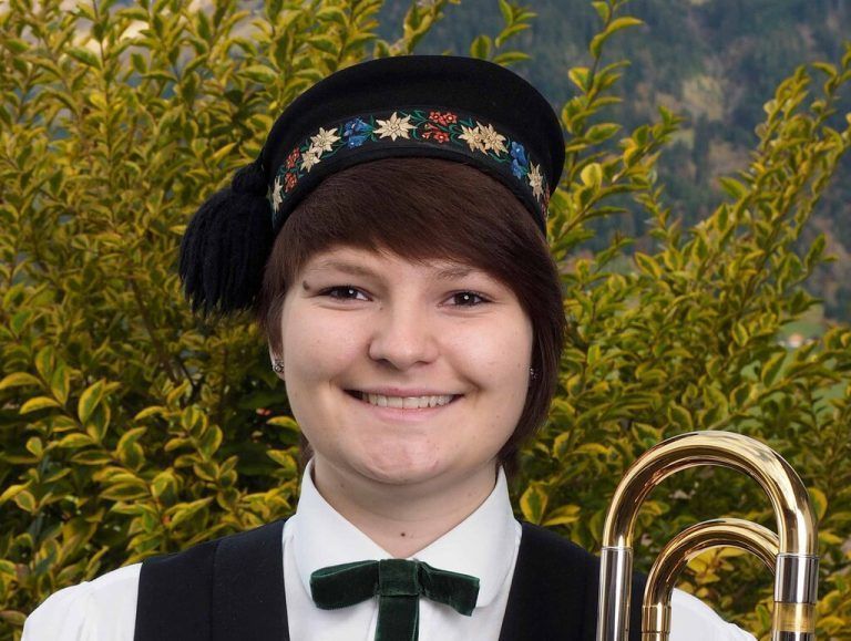 Stv. Bezirksjugendreferentin Christina Jenny.Blasmusikbezirksleitung Bludenz