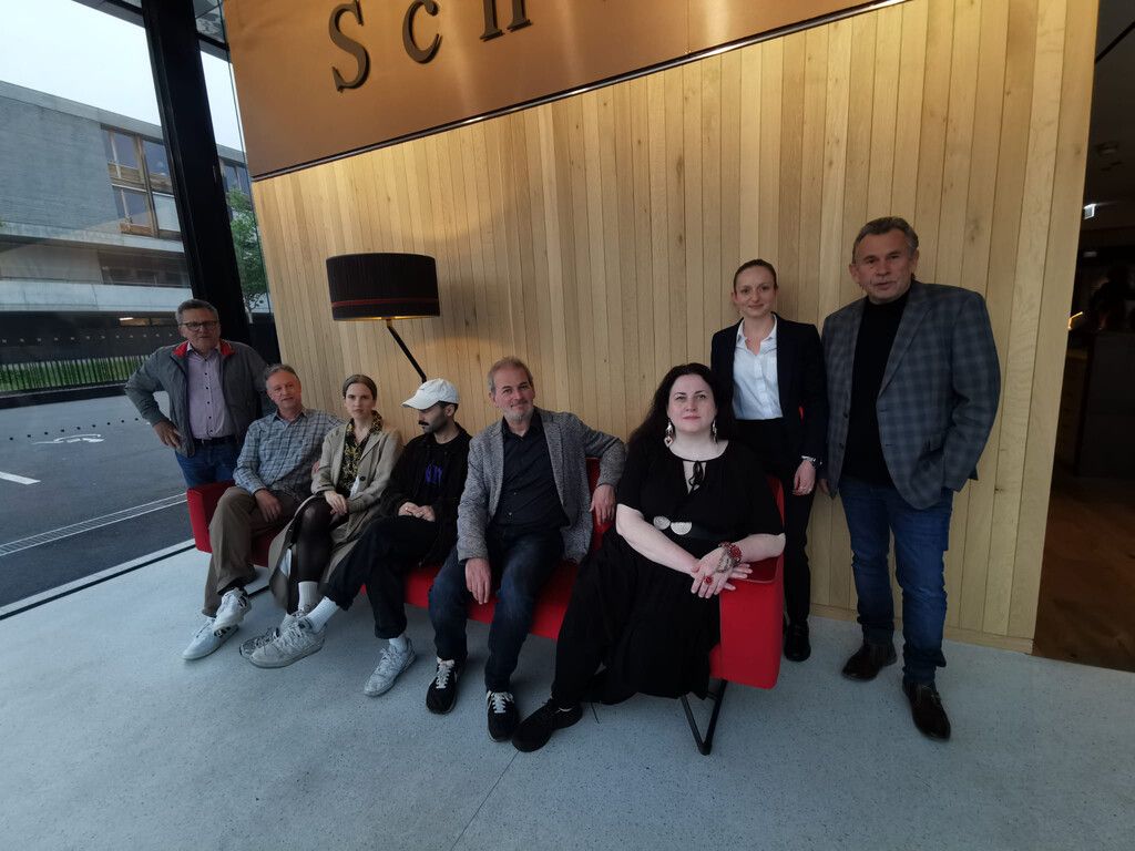 Vier Autoren für das Drama Lab