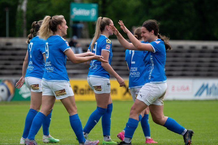 Zuletzt hatten die Spielerinnen der SPG FC Lustenau/FC Dornbirn viel Grund zum Jubeln. Am Samstag soll nun richtig gefeiert werden.Serra