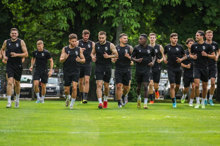 Eine erste schweißtreibende Trainingswoche liegt hinter den Spielern von SW Bregenz. <span class="copyright">Steurer</span>
