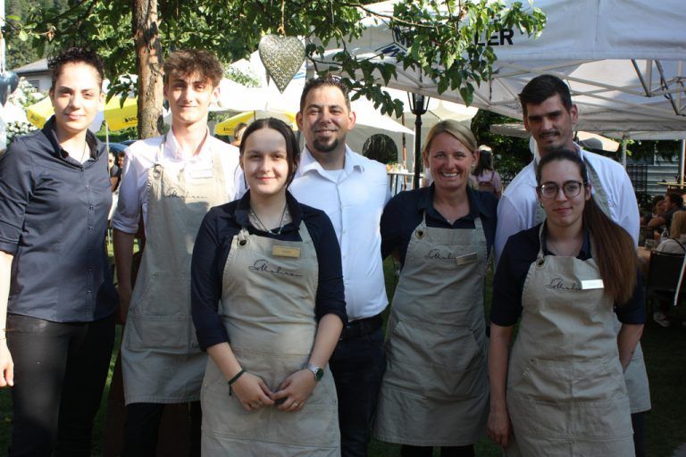 Das Serviceteam im Gasthof Mohren.