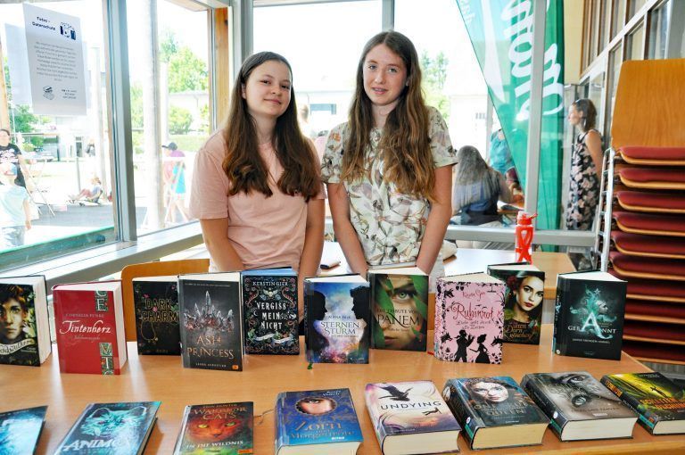 Hier konnte man sich zu Jugendliteratur beraten lassen.