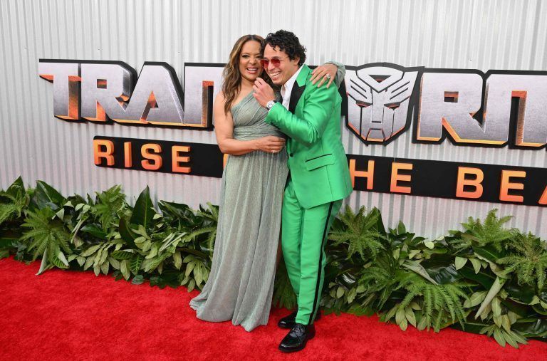 Schauspielerin Luna Lauren Velez und Schauspieler Anthony Ramos bei der Premiere. <span class="copyright">APA/AFP/ANGELA WEISS</span>