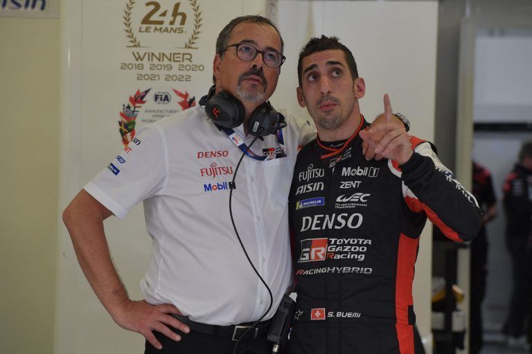 Toyota-Pilot Sebastien Buemi (rechts). <span class="copyright">ap</span>