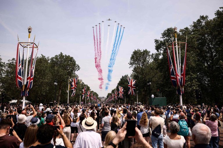 Höhepunkt ist die große Flugschau der Royal Air Force.