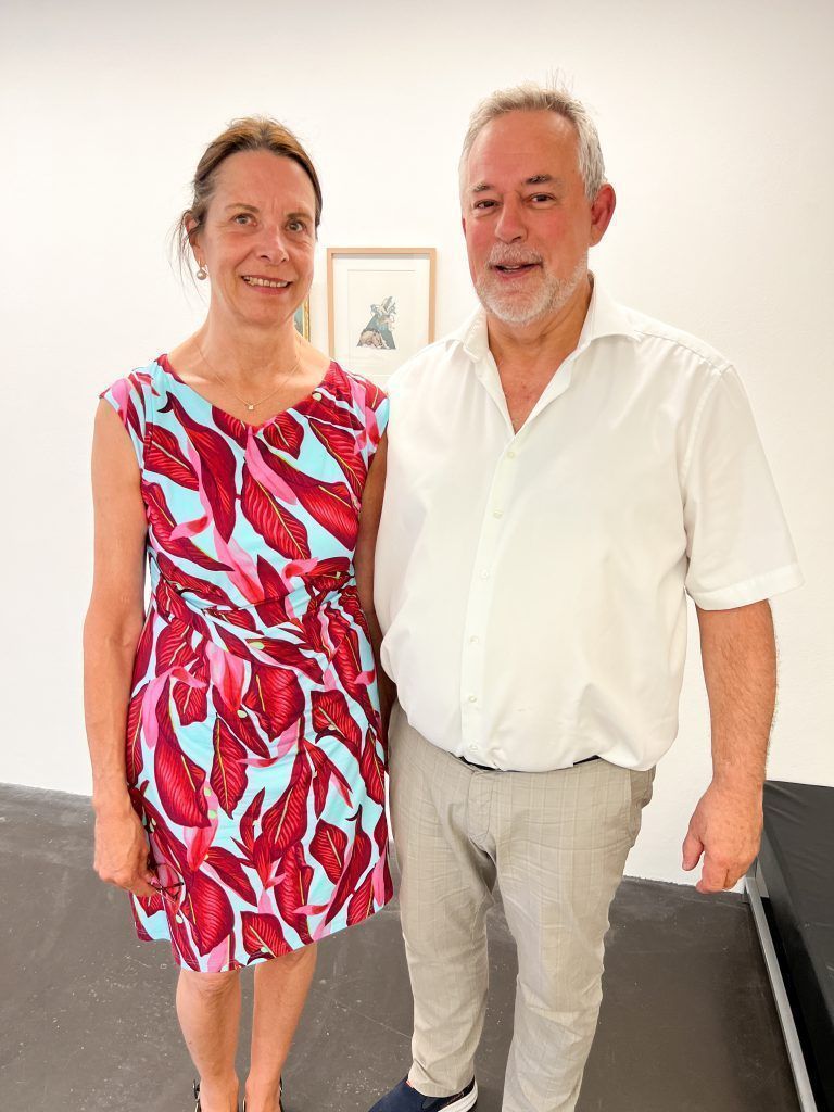 Andrea Natter und Günther Vogel kamen ebenfalls nach Hard. 