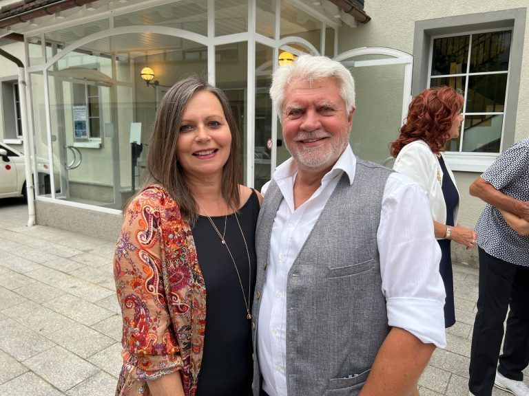 Andrea und Herbert Drexel kamen nach Höchst.