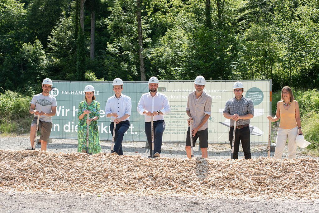 Hier entsteht Nahwärme aus Biomasse für 80 Gebäude