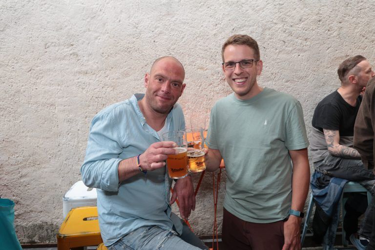 Michael Gamon (Fohrenburg) und Manuel Gallaun (Dogana).