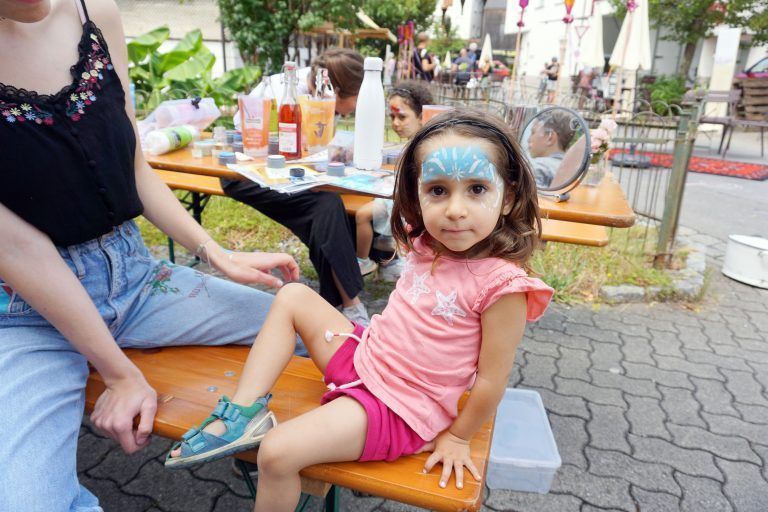Auch für die kleinen Gäste wurde einiges geboten: Kinderschinken und ein Clown waren nur ein Teil des vielfältigen Programms. 