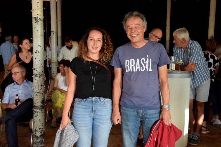 Andi Schmidt (Obmann Alpenverein Bludenz) mit Tochter Eva-Maria.