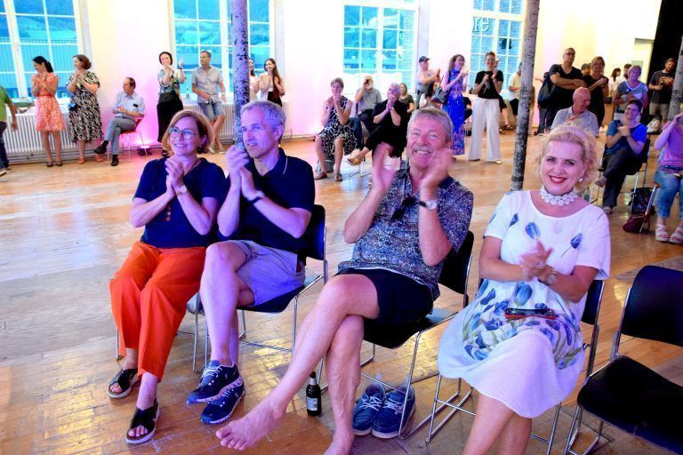 Gerda und Thomas Dür, Bruno Dressel und Anita Dressel-Malang.