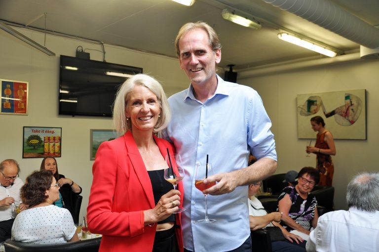 Wolfgang Hinteregger mit Gattin Susanne Hutter-Hinteregger.