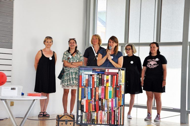 Die ehrenamtlichen Büchereileiterinnen der Dornbirner Stadtteilbüchereien hatten zum ersten gemeinsamen Tag der offenen Tür geladen.<span class="copyright"> lcf</span>