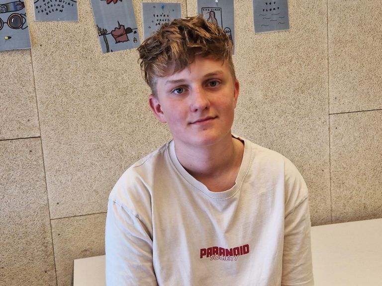 „Wir haben uns nur auf Englisch unterhalten. Die ersten Tage musste ich mich überwinden, dann aber ging es mit dem Reden und Verstehen immer besser. Die Leute waren überall so freundlich und hilfsbereit.“ Florian Vogt (14) Ludesch. <span class="copyright">Evelyn Brandt</span>