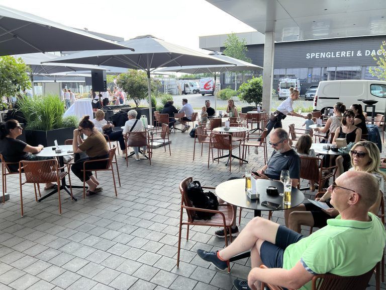 Für kühle Drinks war gesorgt. 