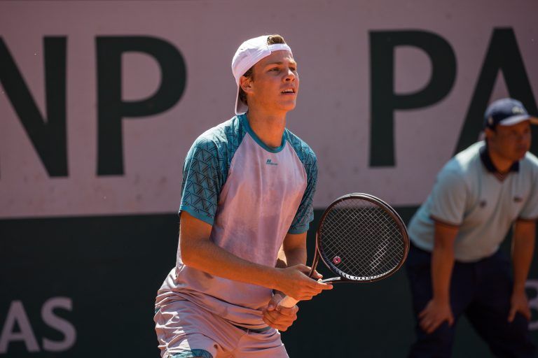Im Achtelfinale trifft Joel Schwärzler auf den Argentinier Fernando Cavallo. <span class="copyright">GEPA</span>